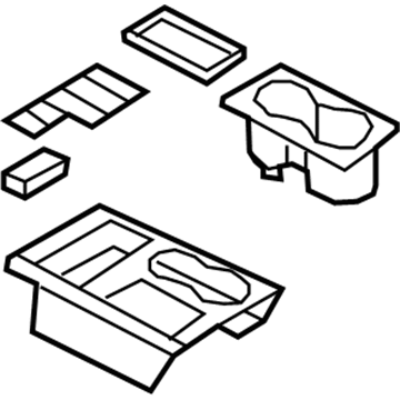 Ford CL3Z-15045A76-PA Panel Assembly - Console