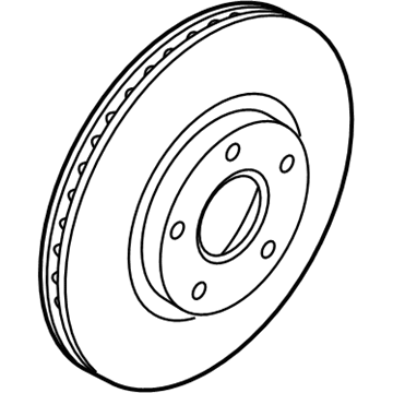 Ford 2T1Z-1125-A Rotor Assembly - Brake