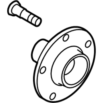 Ford 7T1Z-1104-A Front Hub