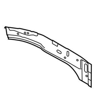 Ford FL3Z-1840476-A Inner Lock Pillar