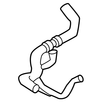 Ford NL1Z-8260-A Upper Hose