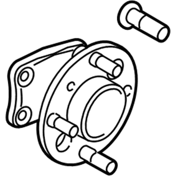 Ford DCPZ-1104-A Hub