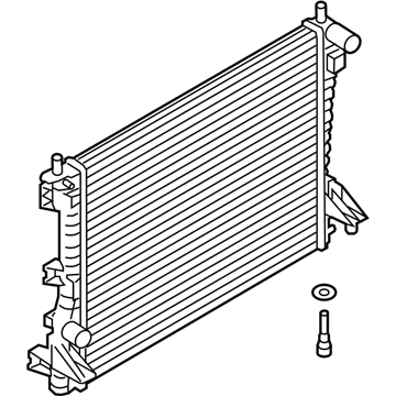 Ford H2MZ-8005-T Radiator