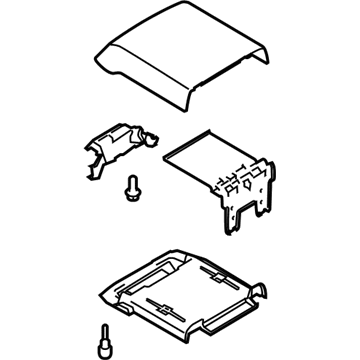 Ford FL3Z-1506024-BJ Lid Assembly