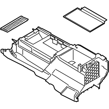 Ford Expedition Center Console Base - JL1Z-78045A36-AE