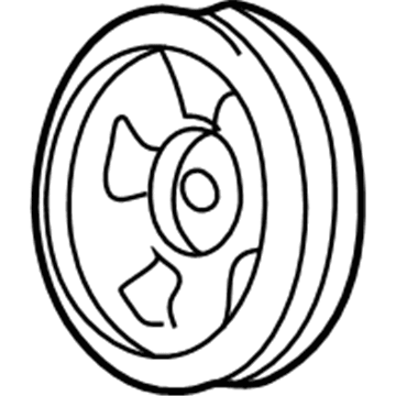 Ford 5L3Z-3A733-A Pulley