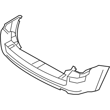 Mercury Mariner Bumper - 8E6Z-17K835-APTM