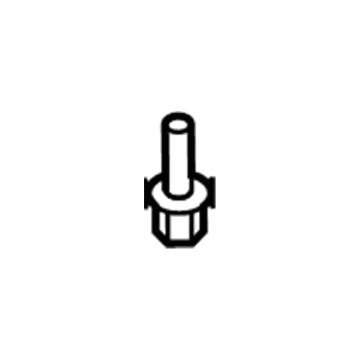 Mercury -W704350-S438 Absorber Nut