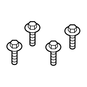 Lincoln -W707293-S439 Support Bracket Bolt