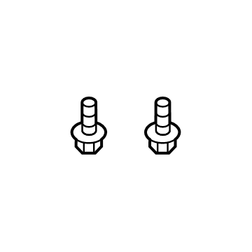 Lincoln -W712154-S439 Drive Shaft Mount Bolt