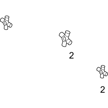 Ford BC3Z-4635-B Universal Joints