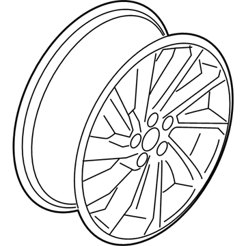 Lincoln MJ7Z-1007-E Wheel, Alloy