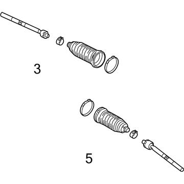 Lincoln DG9Z-3280-A Inner Tie Rod