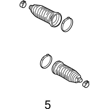 Lincoln DG9Z-3332-A Tie Rod Boot