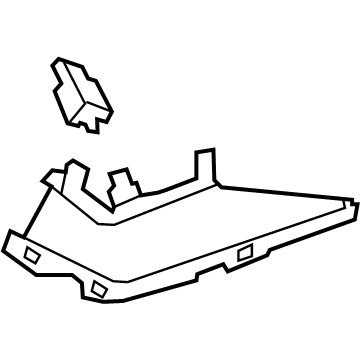 Ford DV6Z-5831010-BA Upper Trim