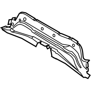 Lincoln CV6Z-7810692-A Front Crossmember