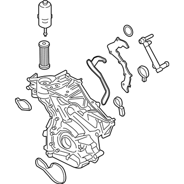 Lincoln FT4Z-6019-H Timing Cover