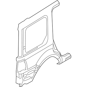 Ford 9L1Z-7827841-B Panel - Quarter - Outer