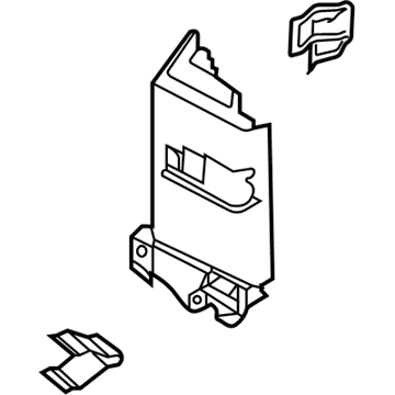 Lincoln LC5Z-7831005-AA Pillar Trim