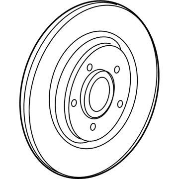 Ford 5U2Z-1V125-GD Rotor