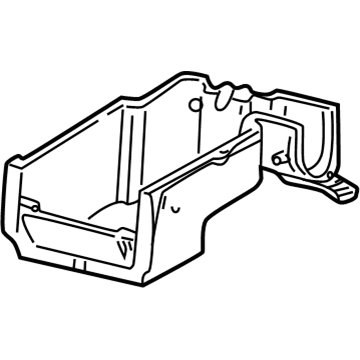 Ford XW4Z-19897-AA Lower Case