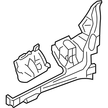 Ford 5G1Z-16054-BC Outer Rail