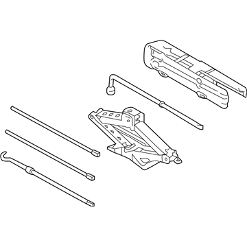 Ford FL3Z-17080-B Jack Assembly