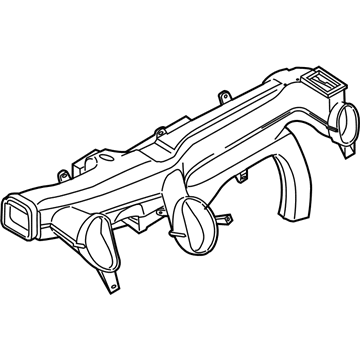 Ford 6C2Z-19C633-A Air Duct