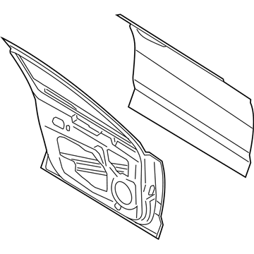 Lincoln DP5Z-5420125-A Door Shell