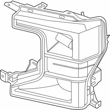 Ford LC3Z-13008-J Headlamp Assembly