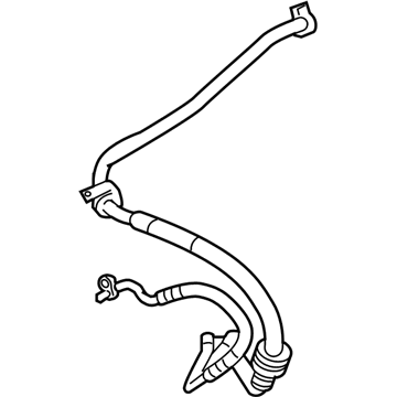 Ford 7H6Z-19D734-B Tube - Compressor To Manifold