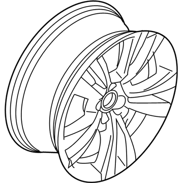 Lincoln FA1Z-1007-A Wheel, Alloy