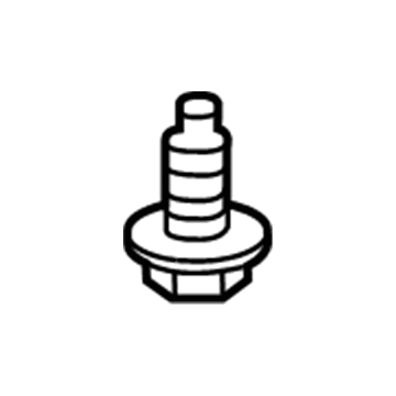 Lincoln -W708029-S439 Bumper Cover Screw