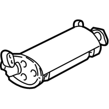 2001 Ford Explorer Muffler - 1L5Z-5230-AE