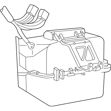 Mercury 7W7Z-14B058-A Control Assembly Bracket