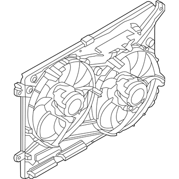 Ford DG9Z-8C607-J Fan Assembly