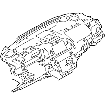 Lincoln EJ7Z-7804320-B Instrument Panel