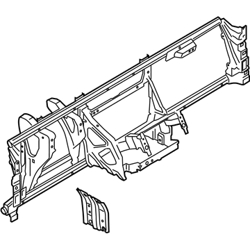 Lincoln EJ7Z-7804545-B Reinforcement Beam