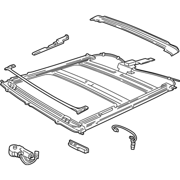 Lincoln 1L3Z-16502C22-AB Frame Assembly