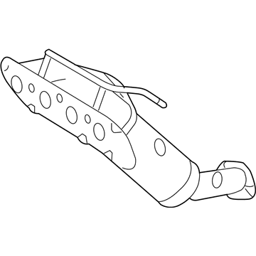 2009 Ford Fusion Catalytic Converter - 8E5Z-5G232-A