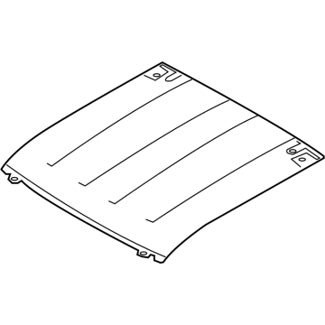 Ford EK4Z-6150202-A Front Roof Panel