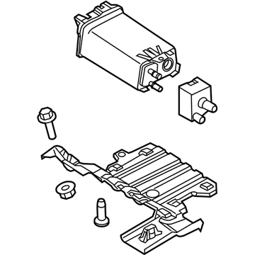 Ford AG1Z-9D653-D Vapor Canister