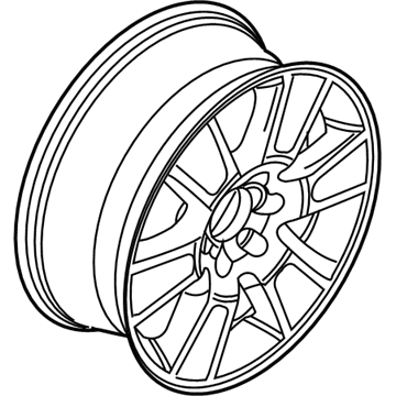 Ford AL3Z-1007-G Wheel, Alloy