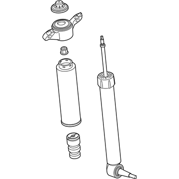 Lincoln LC5Z-18125-AE Shock Assembly