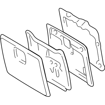 Lincoln YW4Z-54060T10-AAA Glove Box Assembly