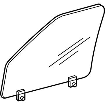 Mercury 8L2Z-7821410-A Door Glass