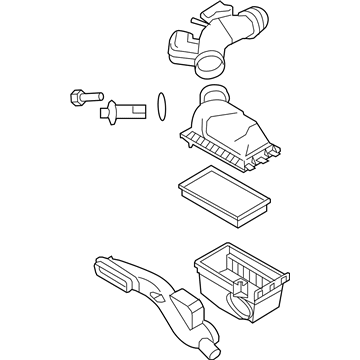 Lincoln 9H6Z-9600-B Air Cleaner Assembly