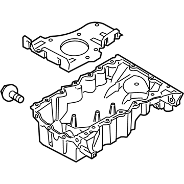 Ford DG1Z-6675-F Oil Pan