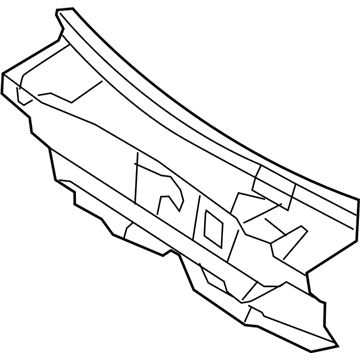 Lincoln AA8Z-7401670-A Sound Absorber