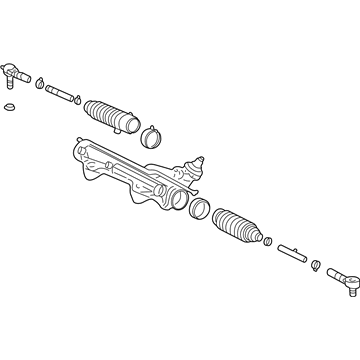 2003 Lincoln Aviator Rack And Pinion - 5C5Z-3504-AA